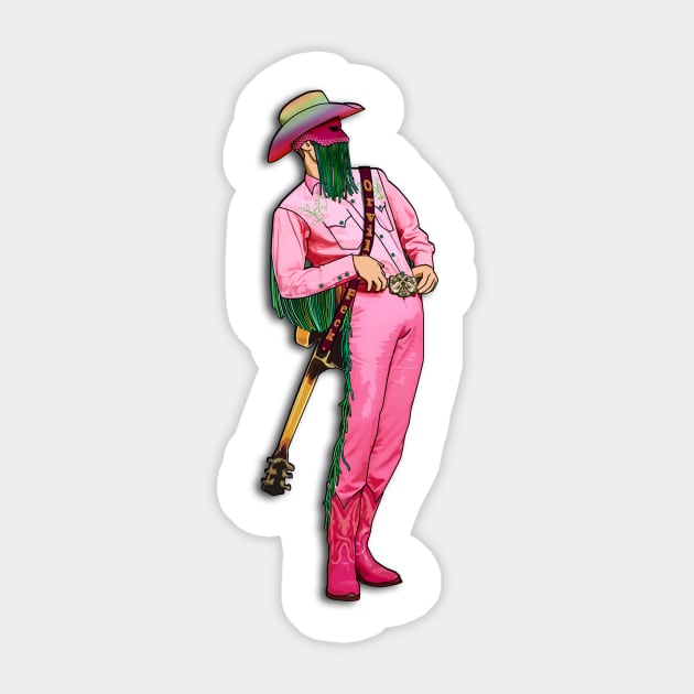 Orville Peck Sticker by Boogiebus